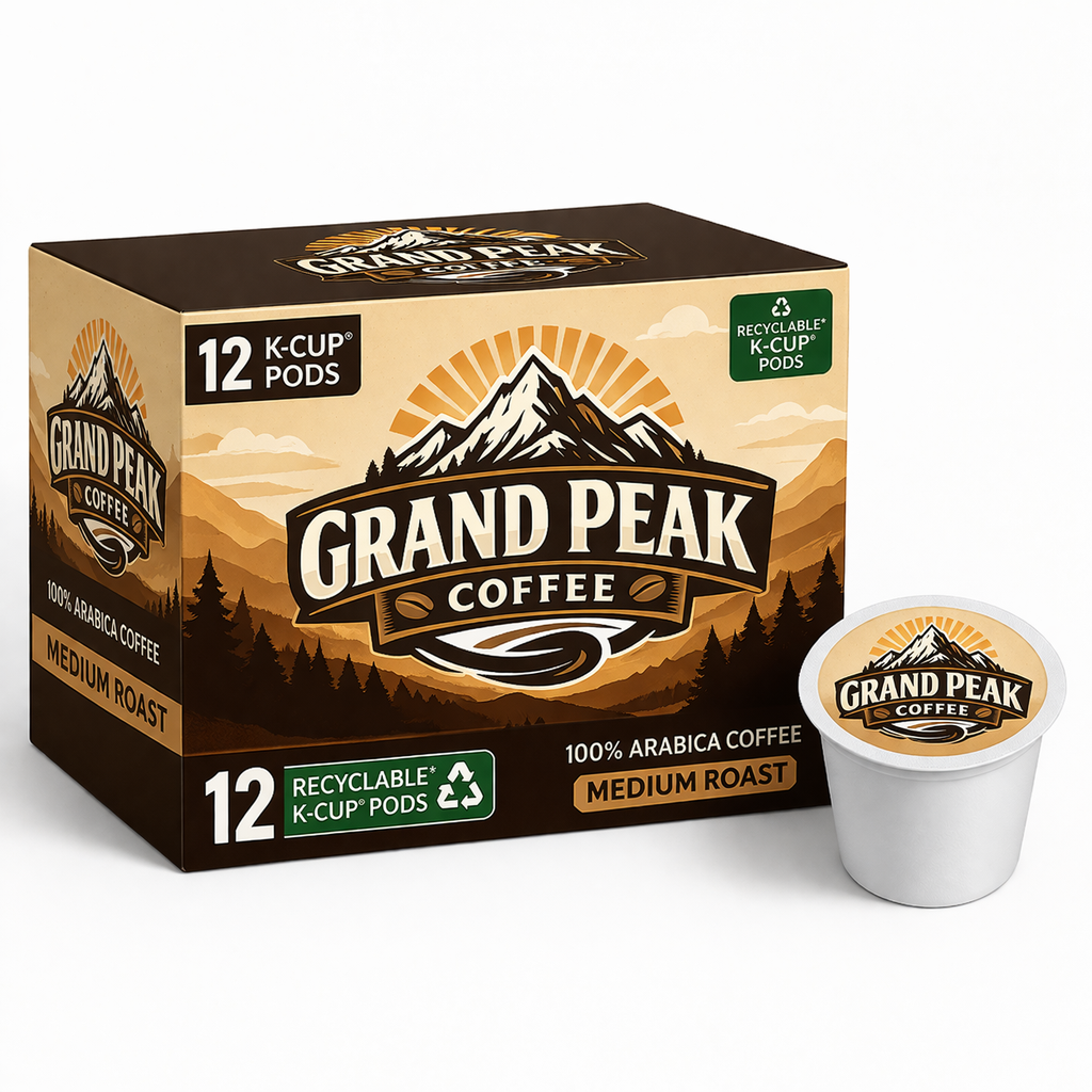 12 Pack Single Serve Coffee Capsules