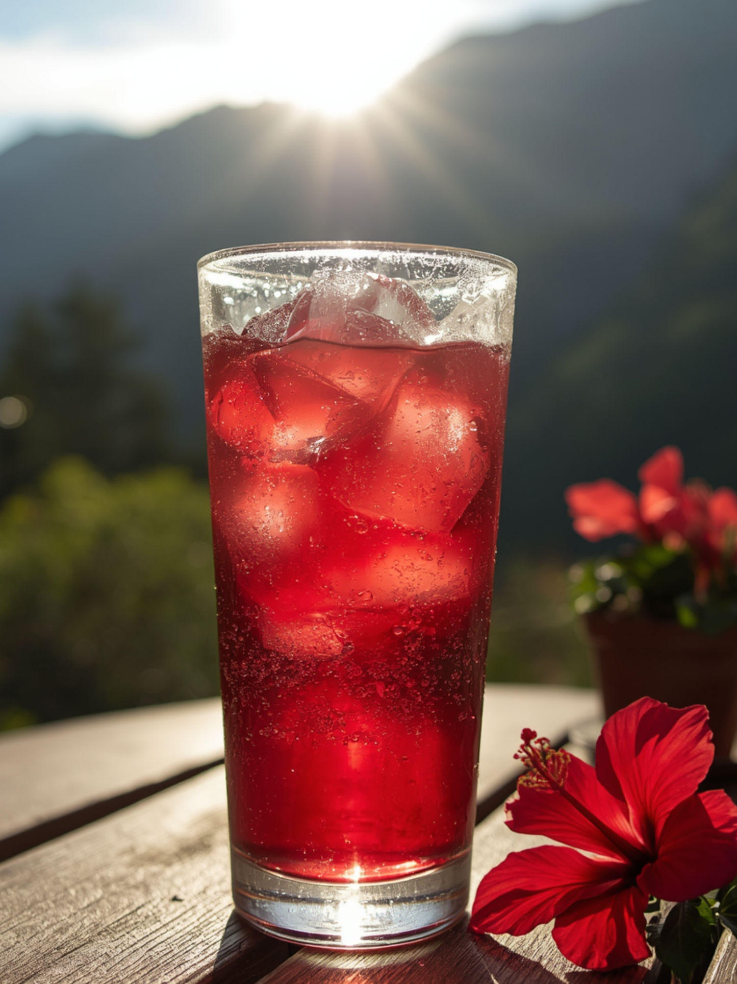 Organic Hibiscus Berry Tea